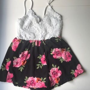floral romper